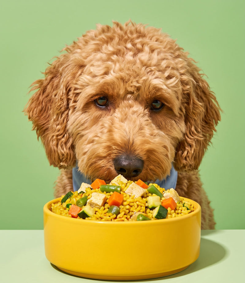 Natural nutrition plan for dogs